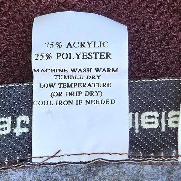 Cathy Daniels Chocolate Brown Bouclé knit Beaded Zip Up Top/Jacket - L - Picture 6 of 8